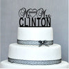 Personalized Wood Wedding Cake Topper Stand